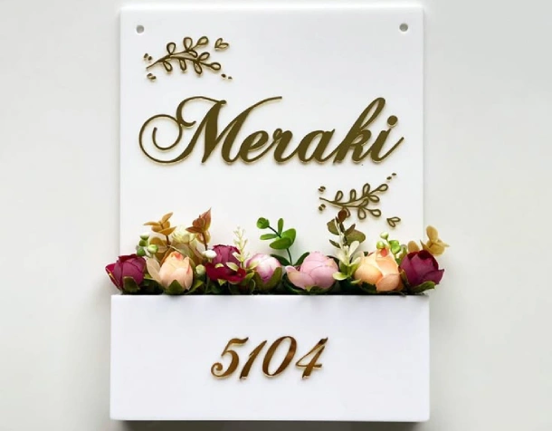 Acrylic House name Board Latest Designs Available