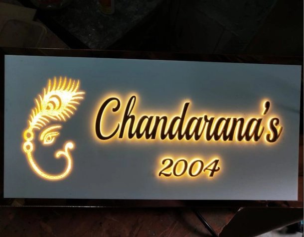 LED Name Board Design