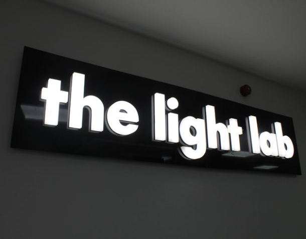 LED Shop Name Board for The Light Hub