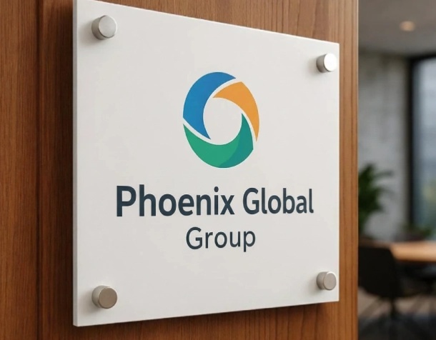 Phoenix Global Group - Office Name Board Design