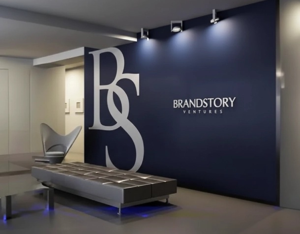 BrandStory Ventures - Office Name Board Design