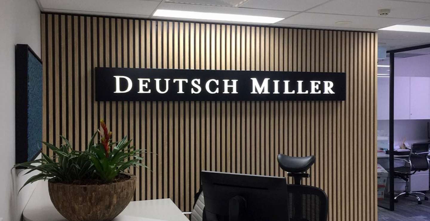 Office LED Reception Signage