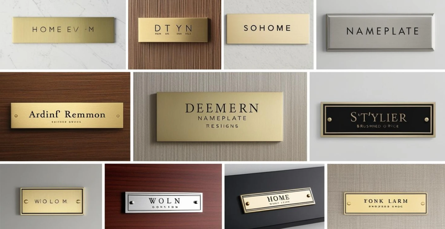 Name Plate Signage