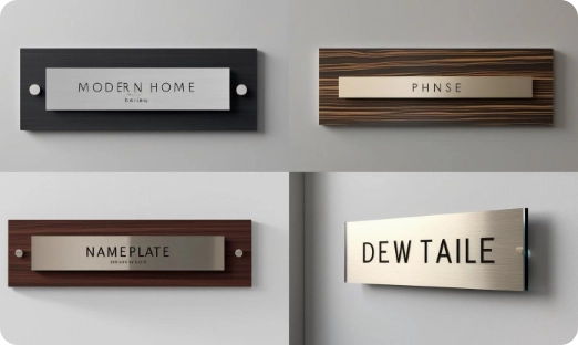 Name Plate Signage