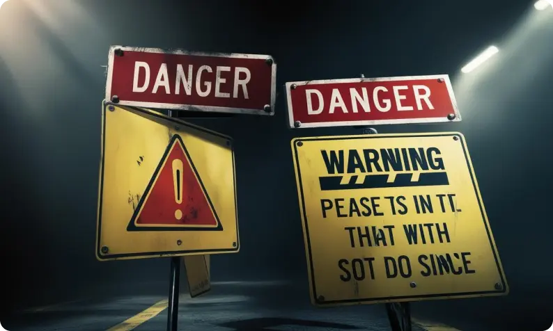 Danger and Warning Signs