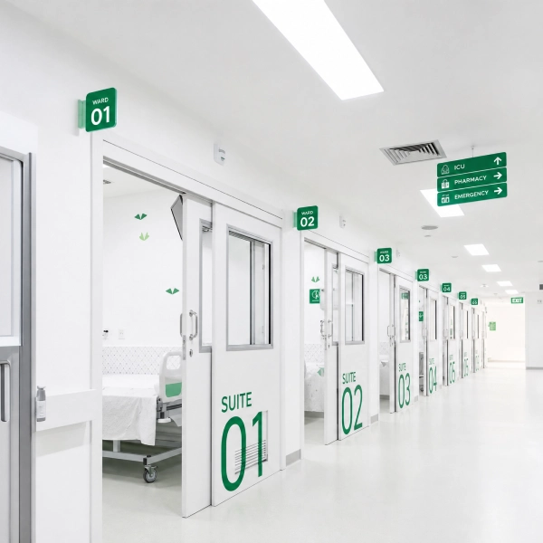 Hospital Indoor Signage