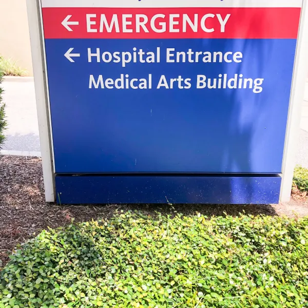 Hospital Outdoor Signage