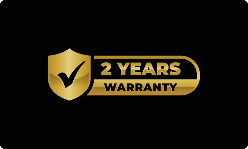 2-Year Warranty