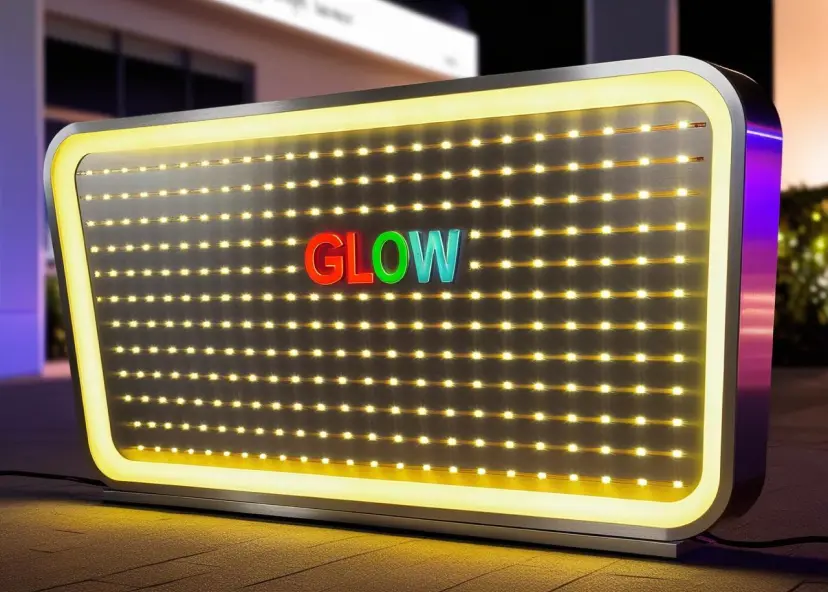 LED Glow Sign Board