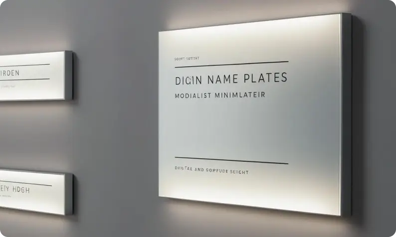 Digital Nameplates