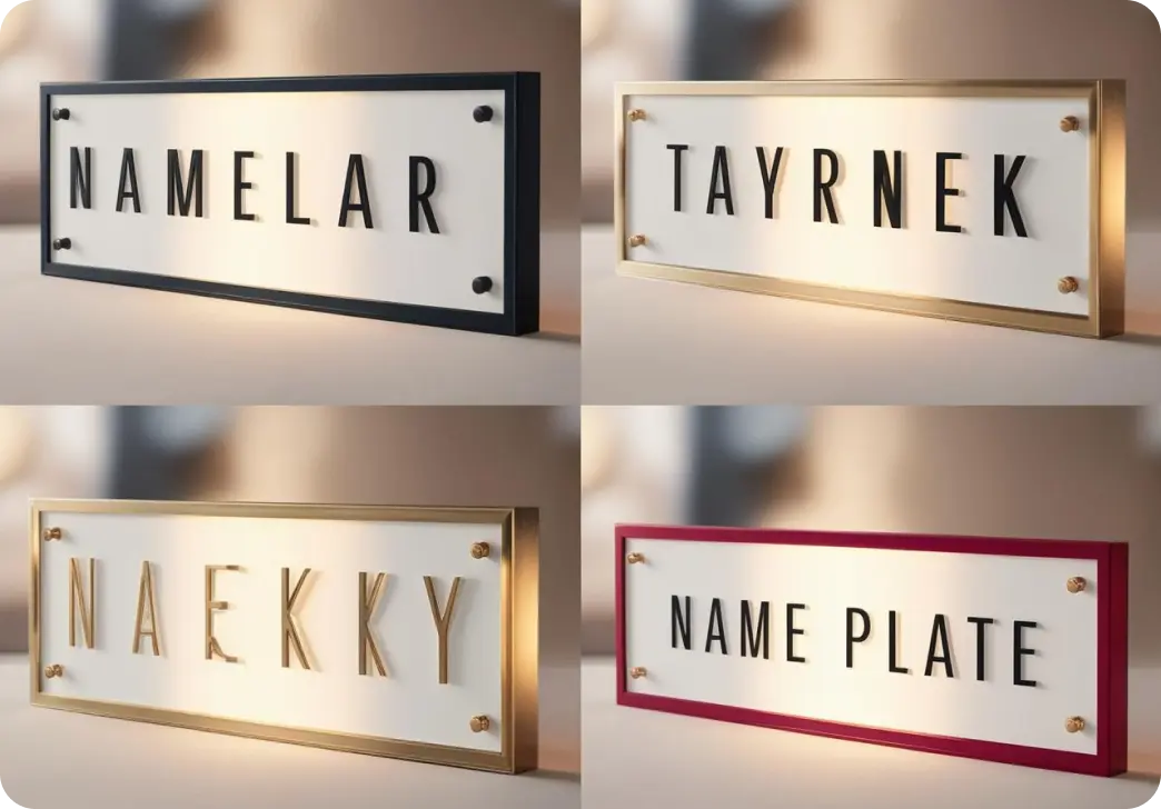 Name Plate Signages in Mumbai