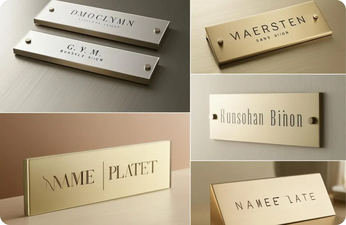 Name Plate Signages in Mumbai