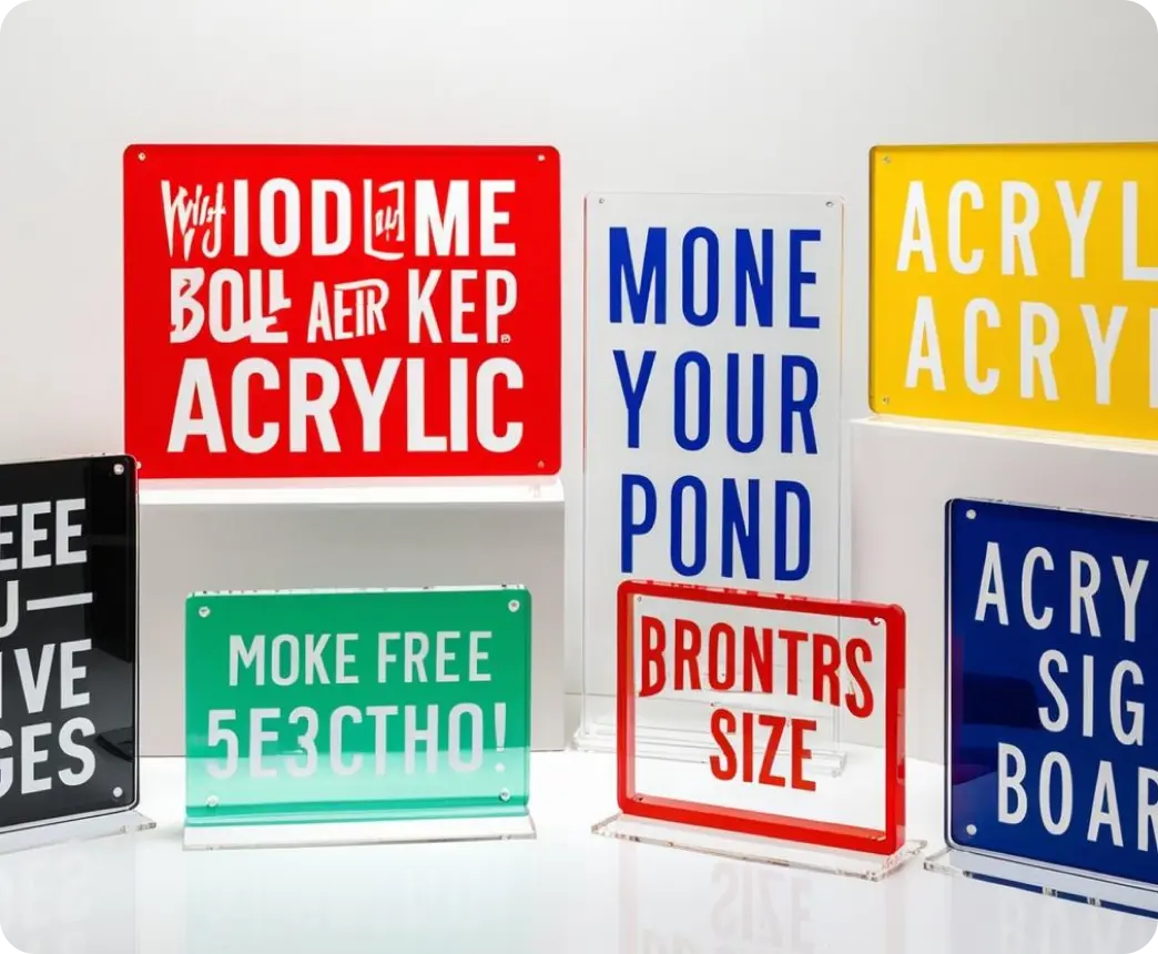 Acrylic Sign Boards