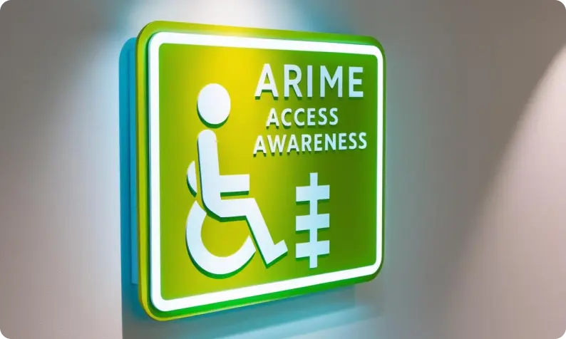 Access Awareness Sign