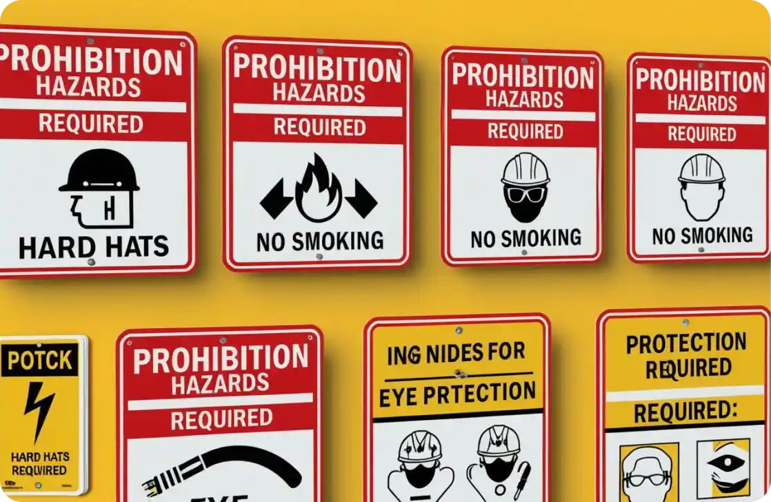 Prohibitory Signages