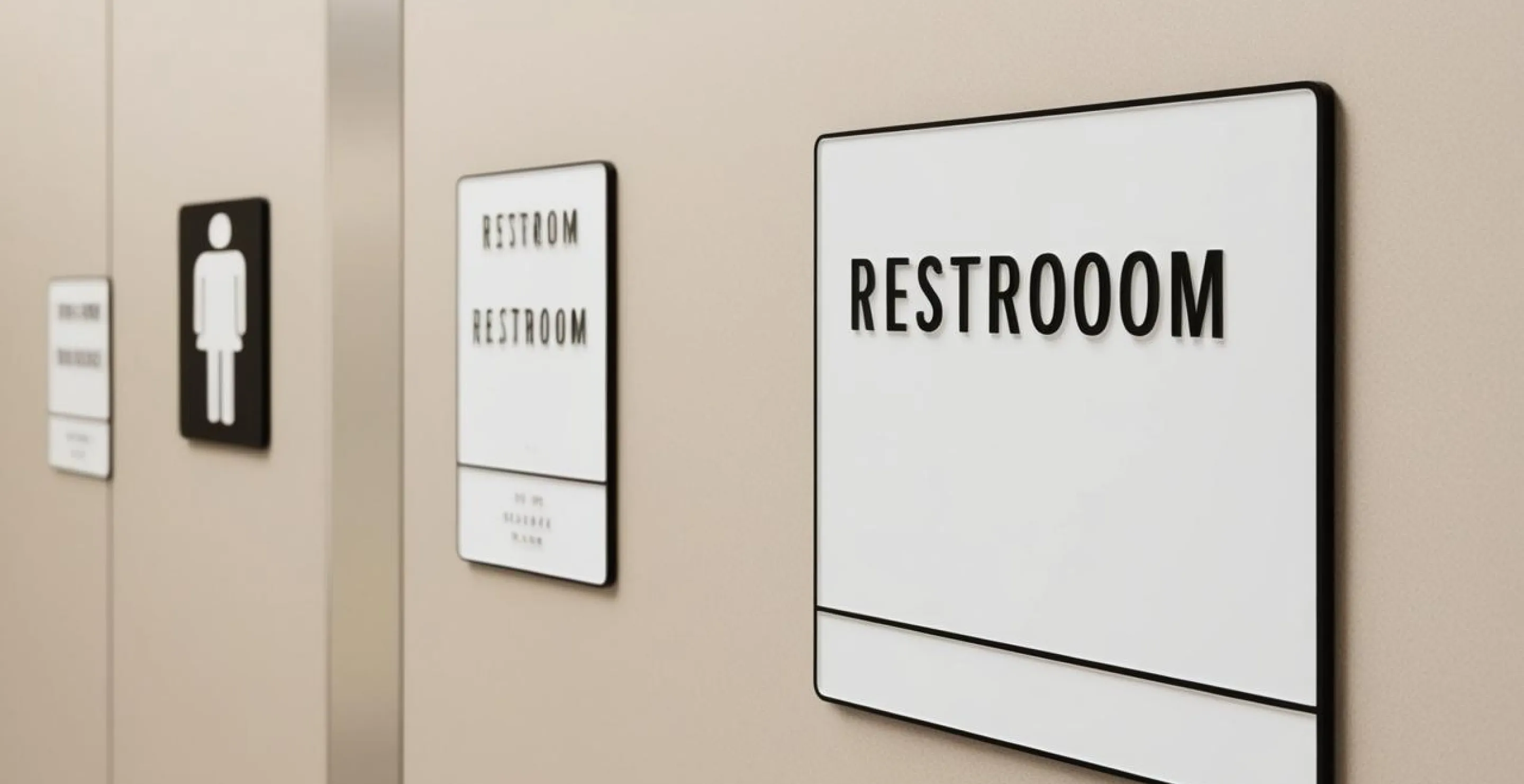 Restroom Signs & Labels