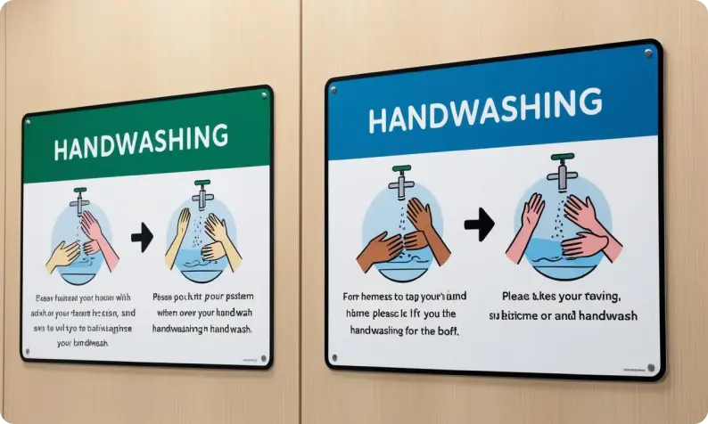 Handwashing Signs