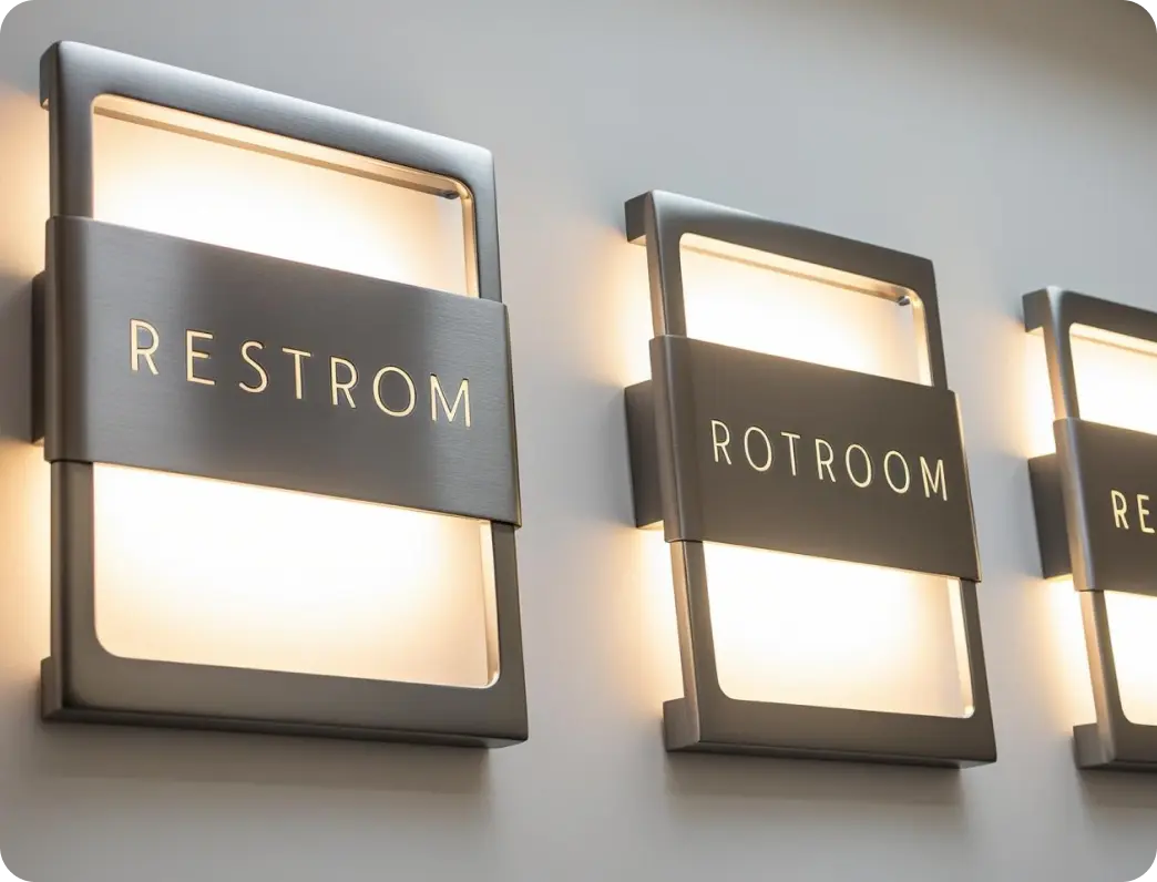 Restroom Signs & Labels