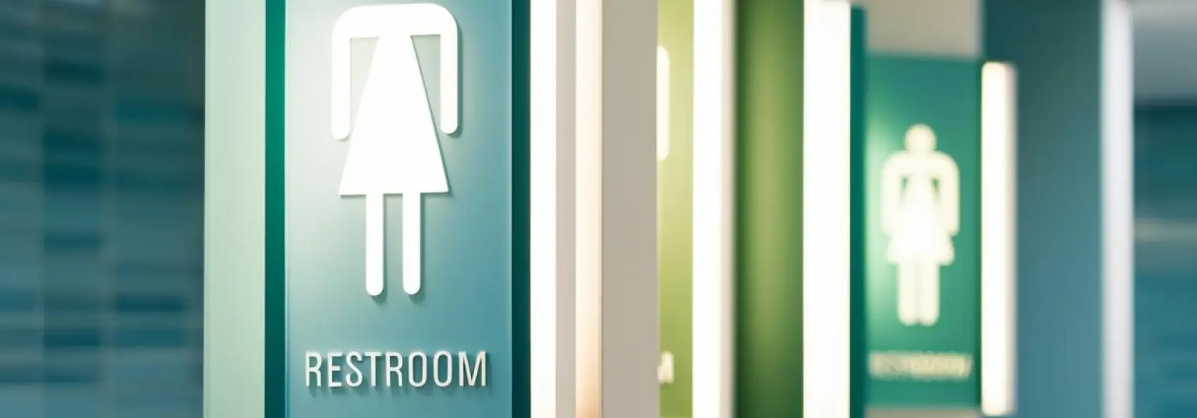 All Gender Restroom Signs