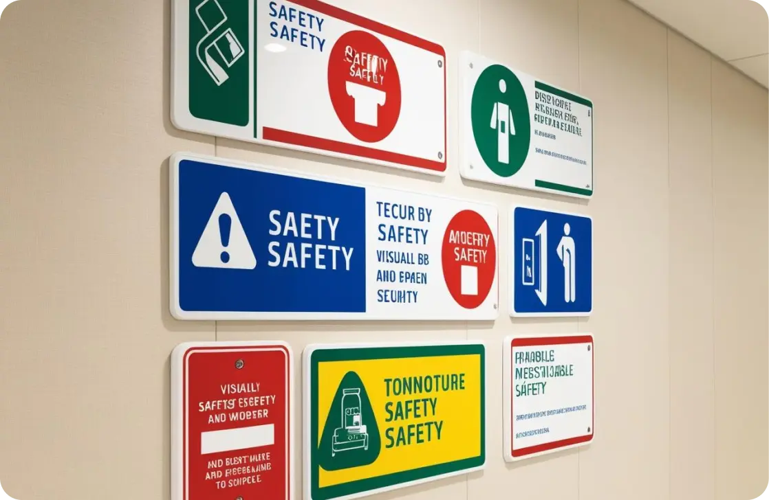 Safety signages in Bangalore