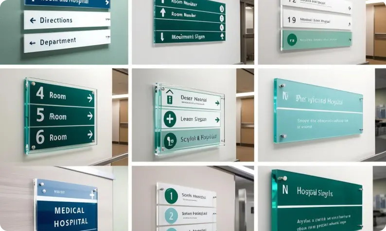 Medical and Hospital Signages