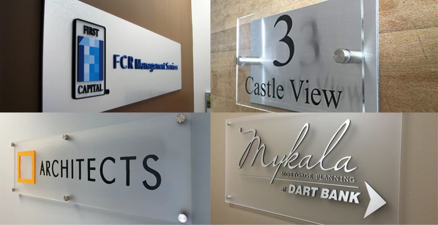 Door and Cabin Name Boards for Office