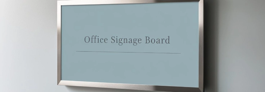 Wall signboards