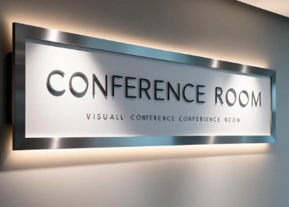 Conference room signage