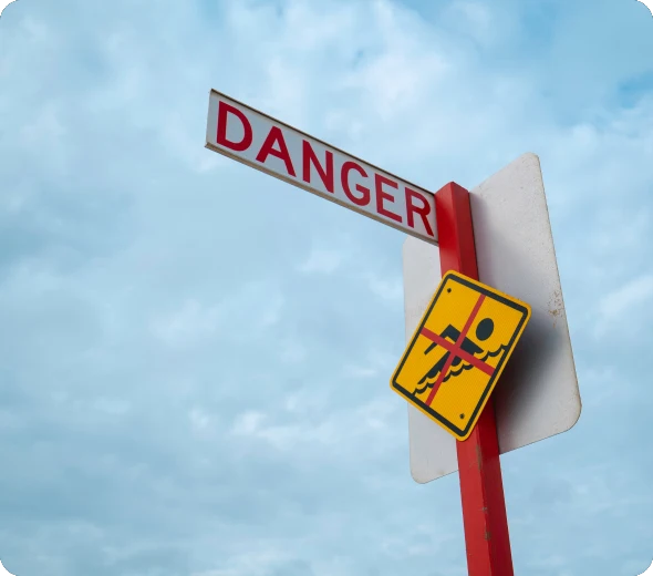 Do Not Enter Signages