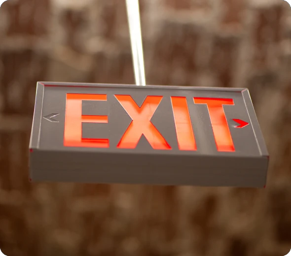Emergency Exit Signages