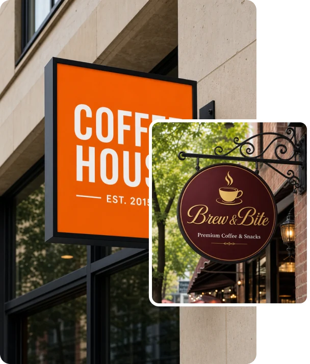 Shop Signage Board designed by Brand Signages