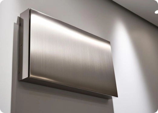 Stainless steel sign board manufacturer Bangalore