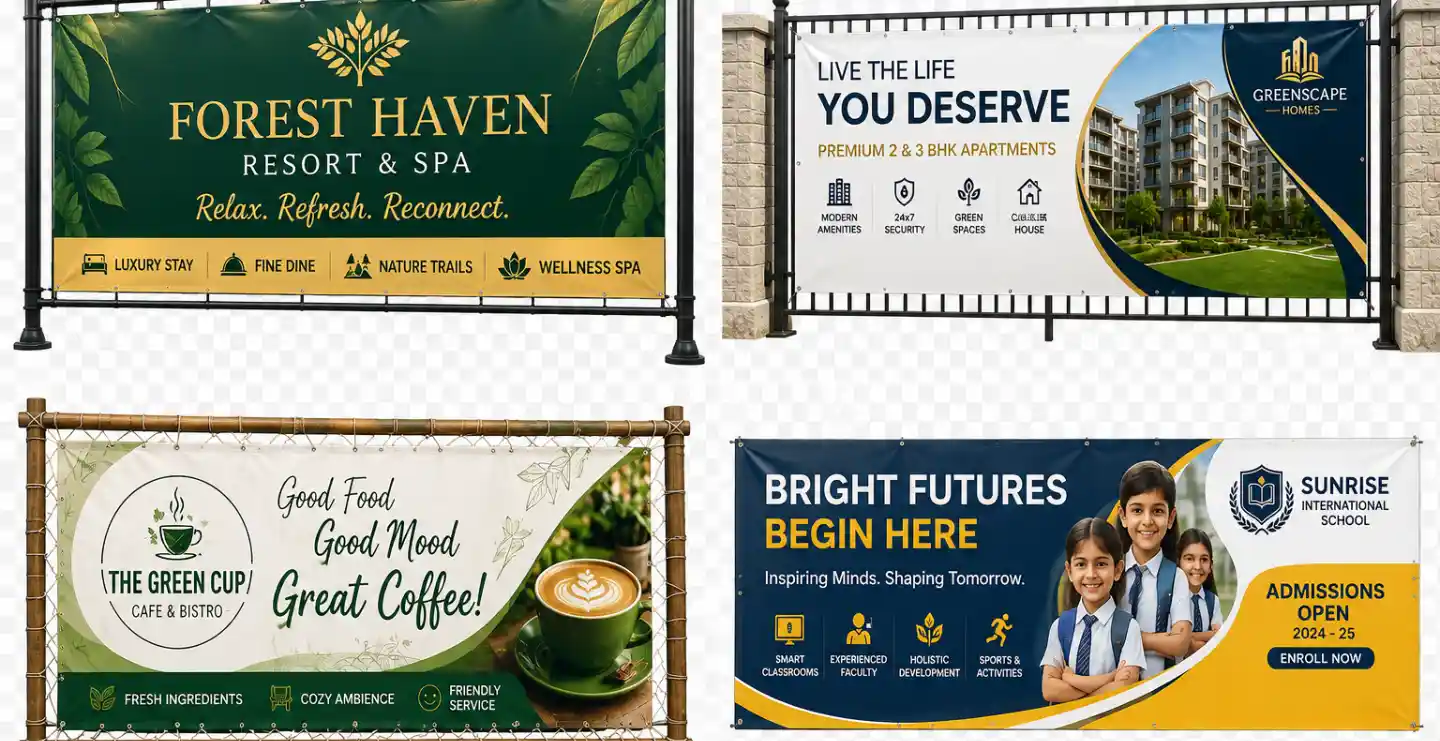 Sign Board Banner Design: Best Ideas, Types & Tips for Effective Signage