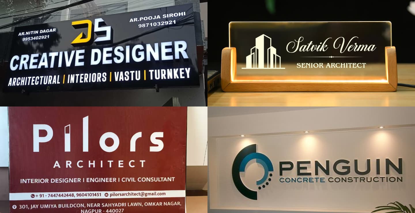 Architect Office Name Board: Style, Purpose, and Design Inspiration