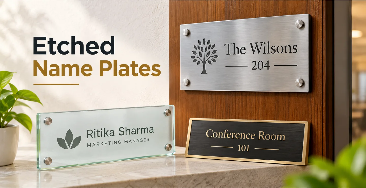 Etched Name Plates: Fine Detail That Lasts for Years