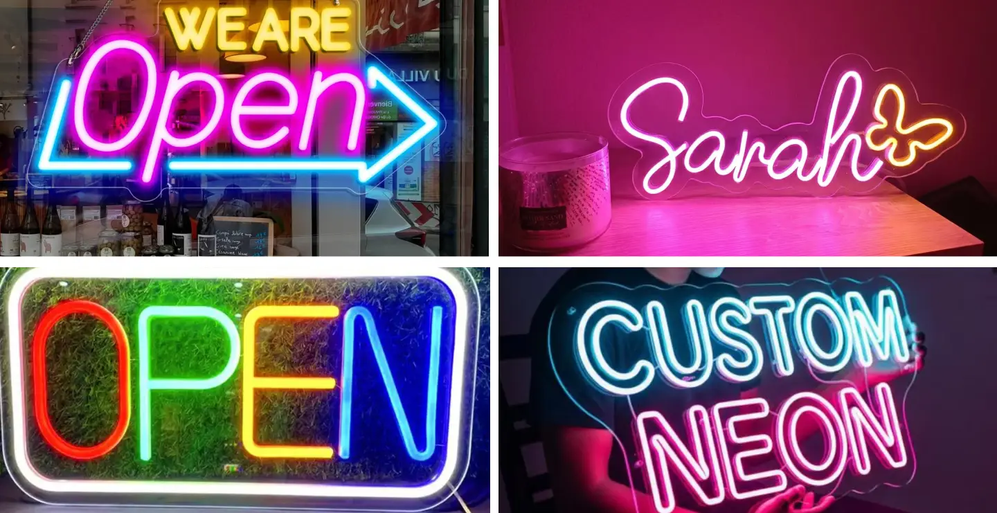 Neon Signs in India: Types, Benefits, Designs, Uses & Cost