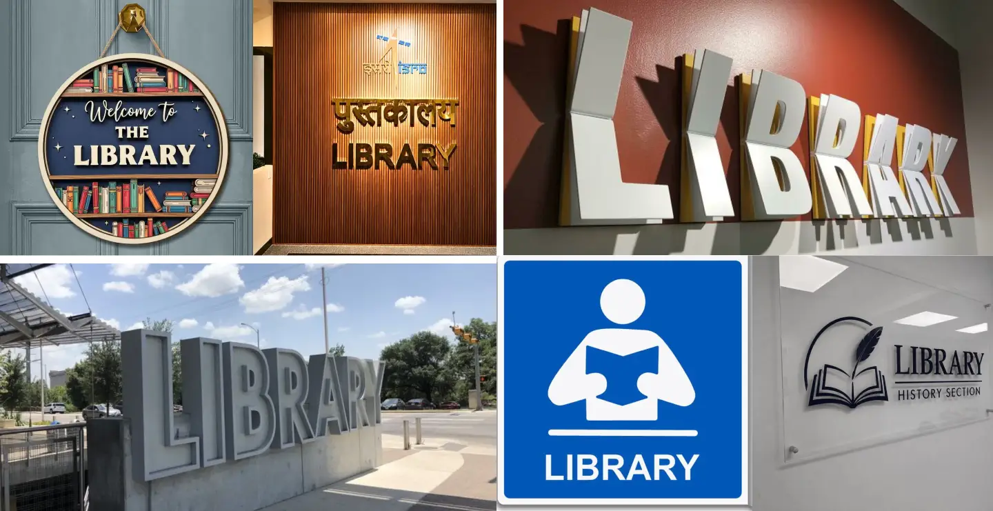 Library Sign Board Design: The Ultimate Guide for Modern Libraries in 2026
