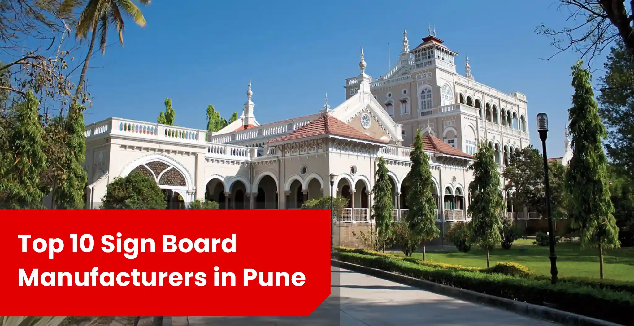 Top 10 Best Sign Board Manufacturers in Pune