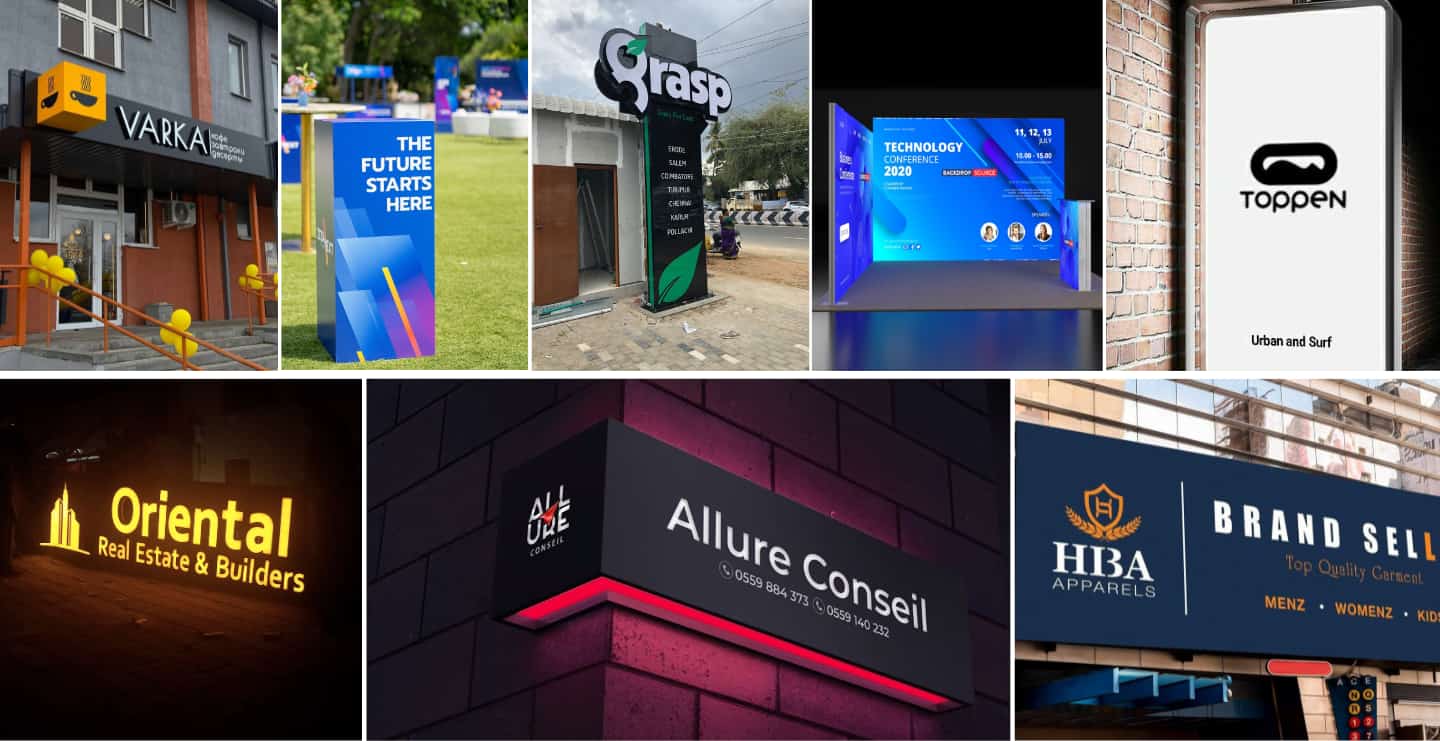 Your Guide to Flex Sign Board Design: Ideas, Tips, and Professional Service