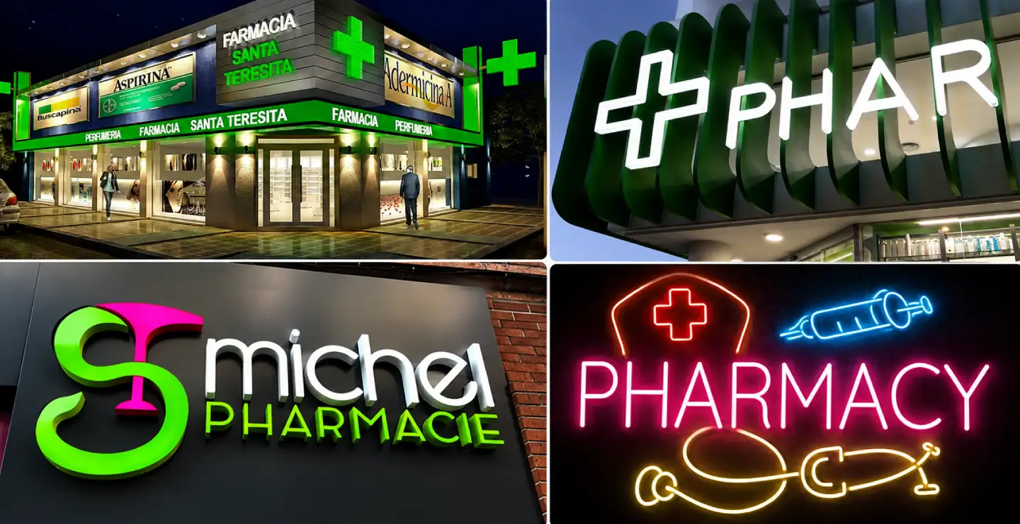 Outdoor Pharmacy Sign board Design: Complete Guide to Building Visibility and Customer Trust