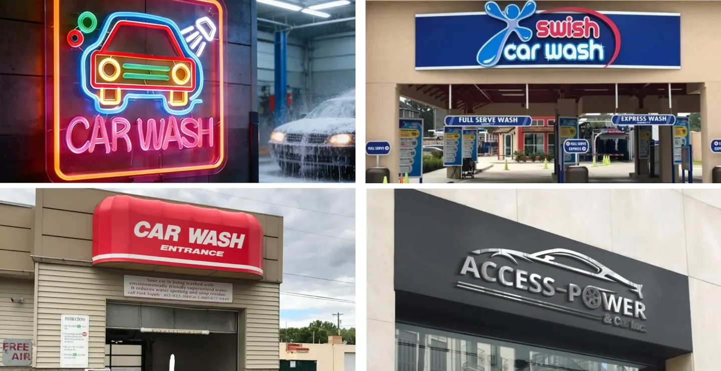 Car Wash Sign board Design: Complete Guide to Creating Visible, Professional Car Wash Signage