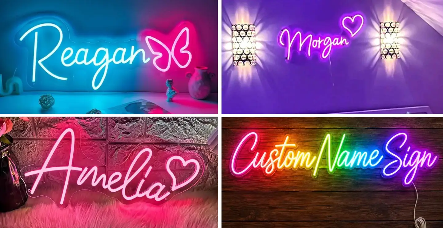 Neon Name Signs: Custom Ideas & Trends for 2026