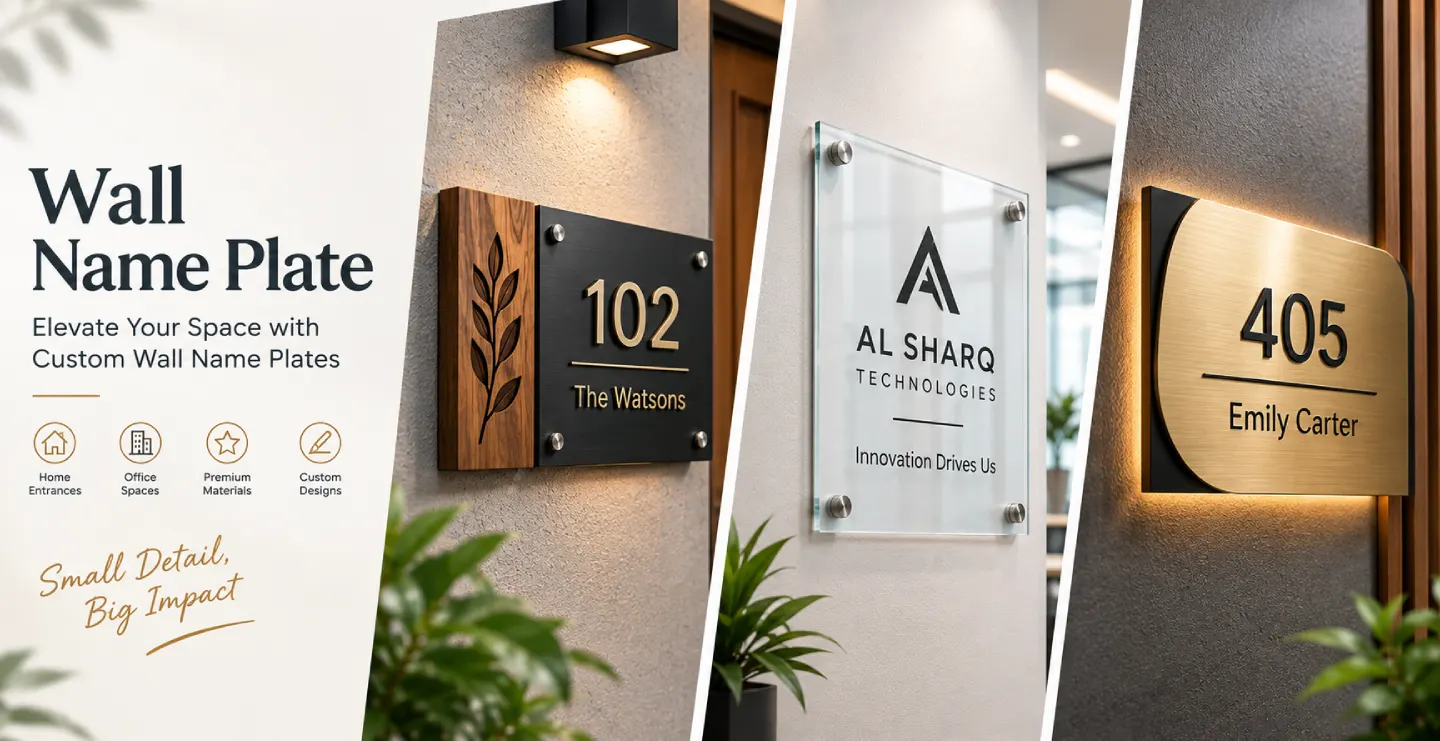 Wall Name Plates: 2026 Design Trends, Maintenance & Prices