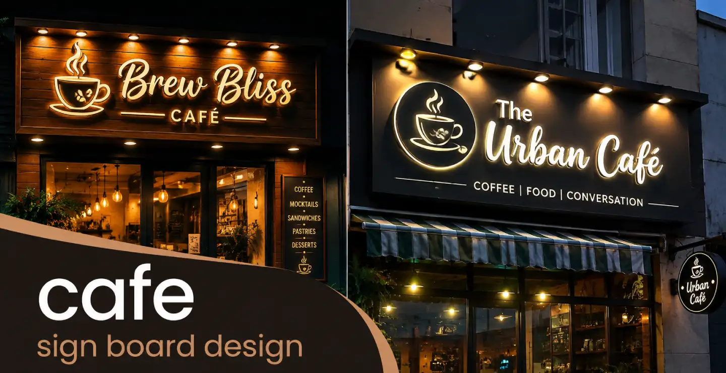 Creative Cafe Sign Board Design Ideas to Elevate Your Brand in 2026