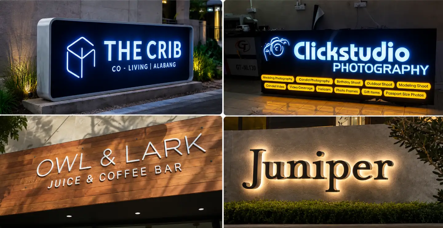 Outdoor Sign board Design Ideas: Complete Guide to Creating Impactful, Visible Outdoor Signage
