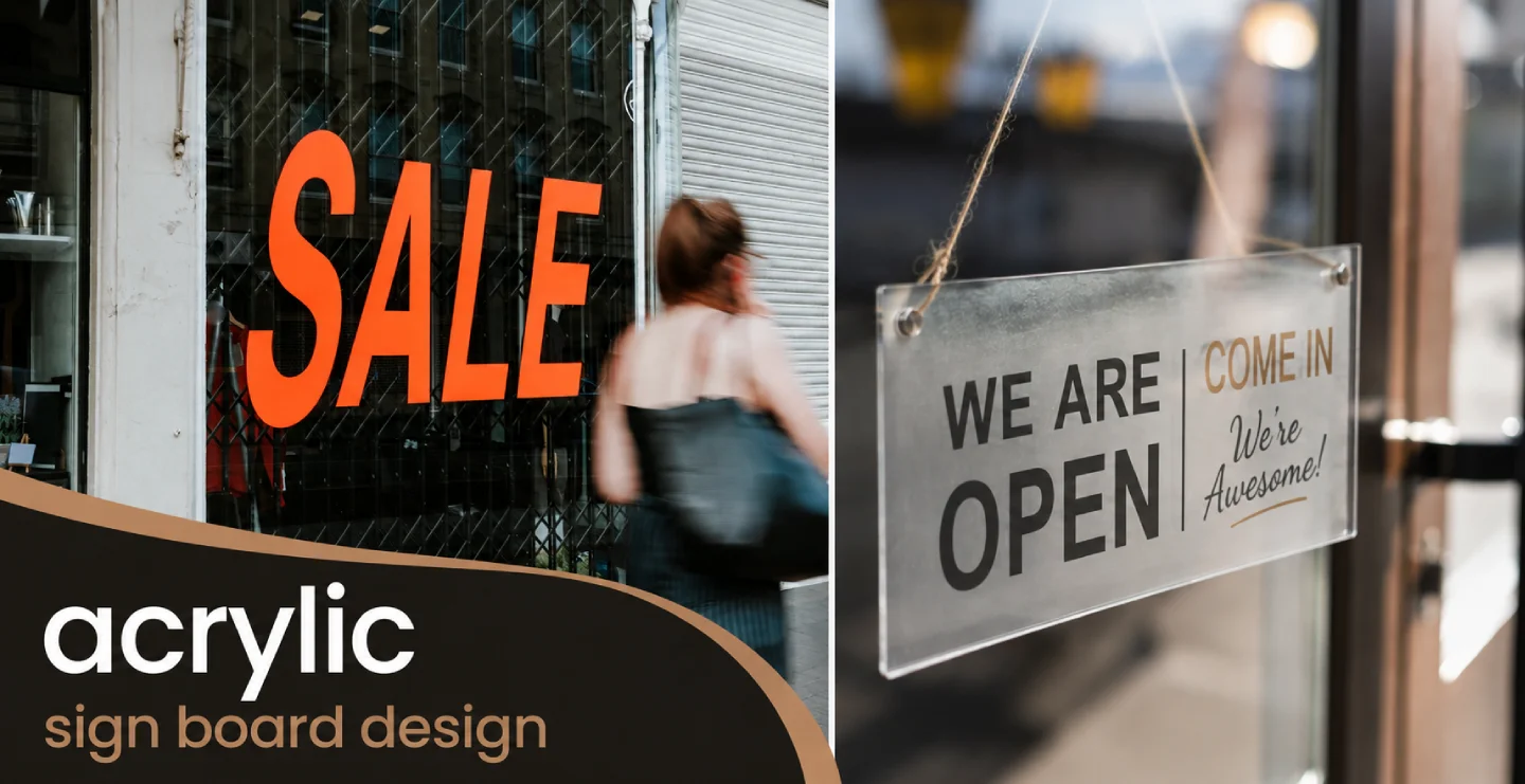Creative Acrylic Sign Board Design Ideas to Elevate Your Brand in 2026