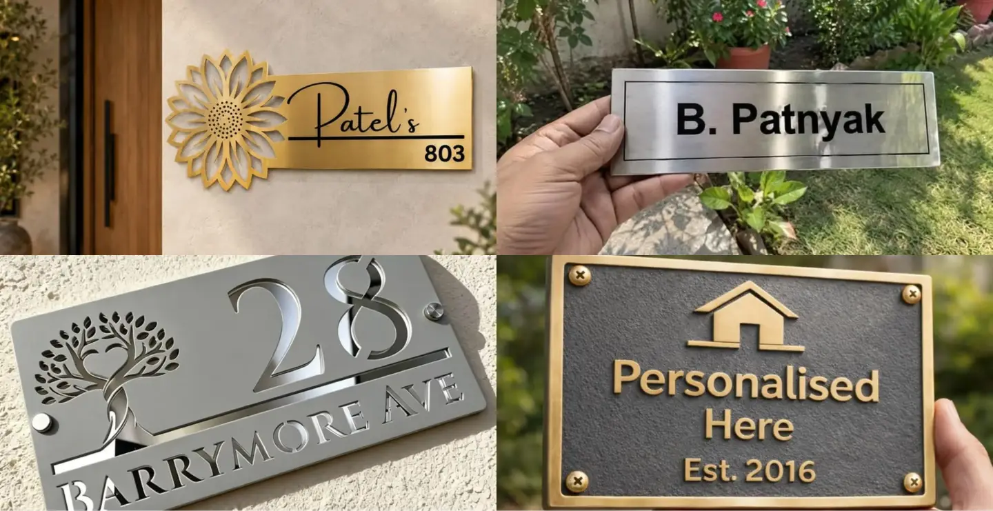 Metal Name Plates for Outdoor Use: A Complete Buyer's Guide