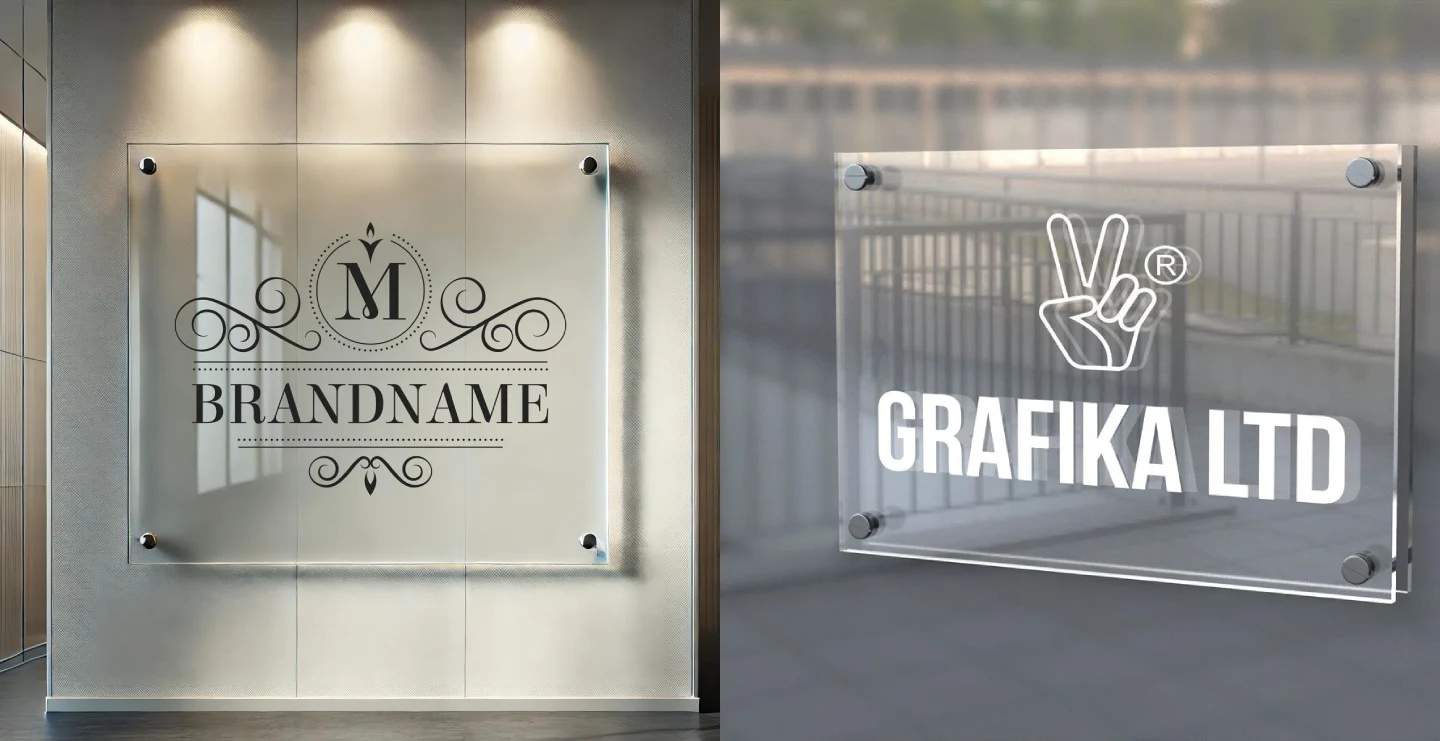 Glass Name Board Design Ideas for Office (2026)