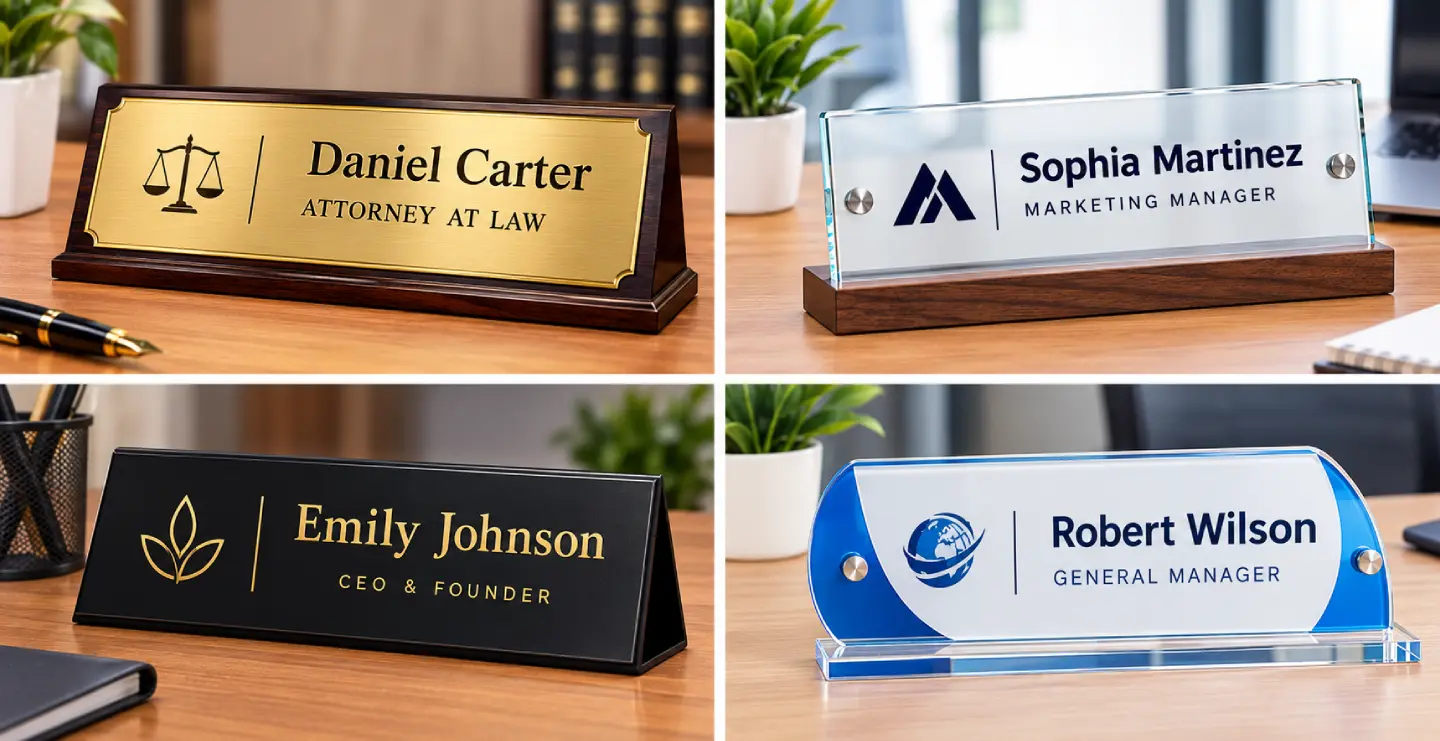 The Ultimate Guide to Desk Name Plates: Elevate Your Workspace Aesthetics & Professionalism