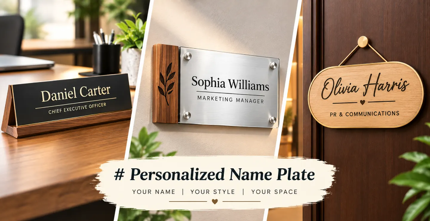 50+ Stunning Personalized Name Plate Designs for Homes in 2026
